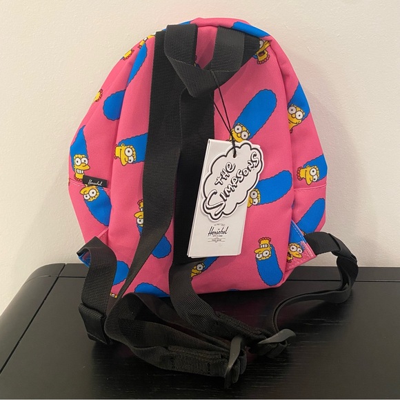 New Herschel Marge Simpson (The Simpsons) Mini Backpack – Pink - Picture 7 of 12